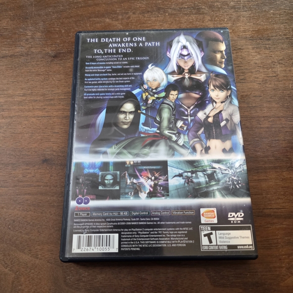 RARE Sony Playstation 2 PS2 Xenosaga Episode III Game CiB - Picture 6 of 6